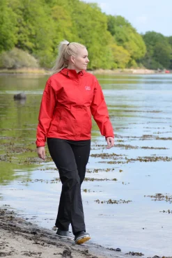 Fashion Helly Hansen W Seven J Set - Dame Regnsæt Rød