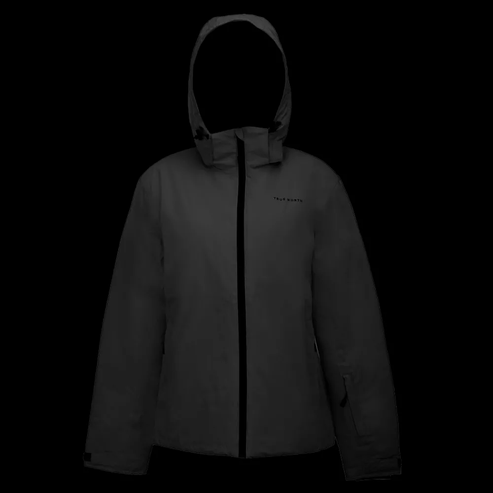 Outlet True North W Ski Jacket - Dame Skijakke Sort