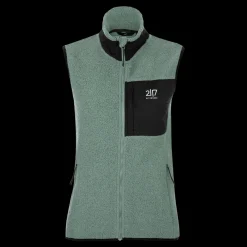 Discount 2117 of Sweden W Skord Wool Vest - Dame Vest Grøn