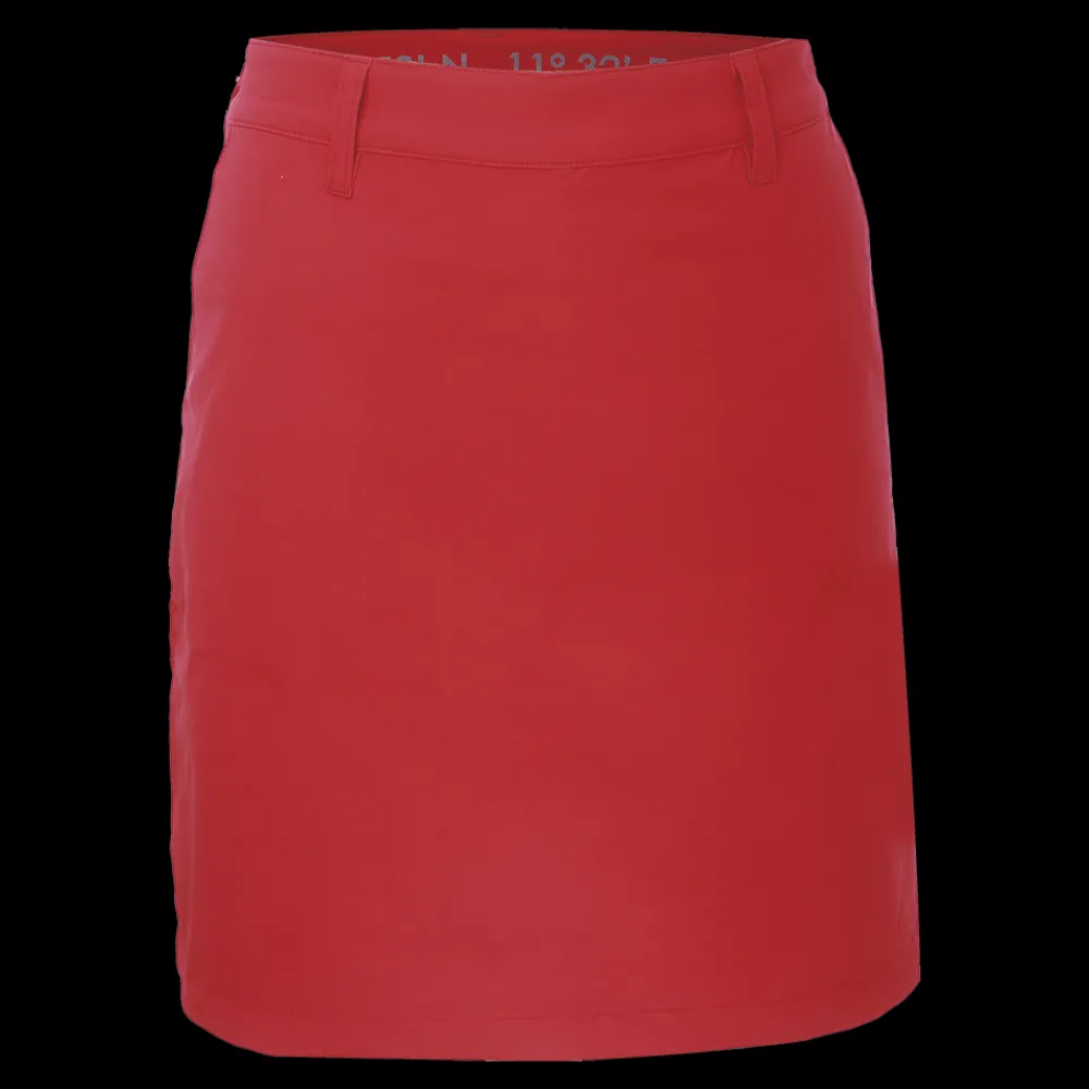 Online Marine W Skort Quick Dry - Dame nederdel med shorts Rød