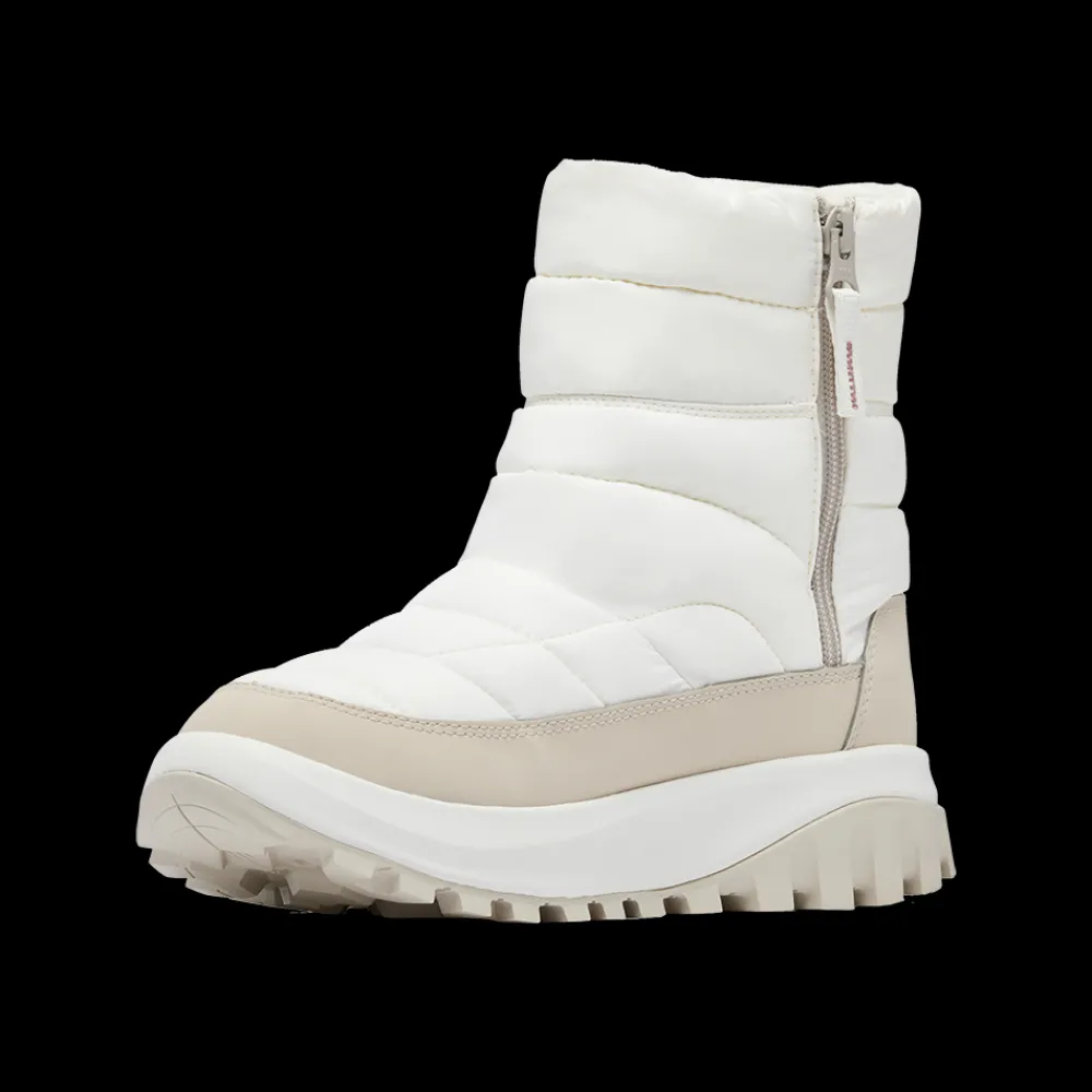 Hot Columbia W Snowtrot Mid Boot - Dame Vinterstøvler Hvid