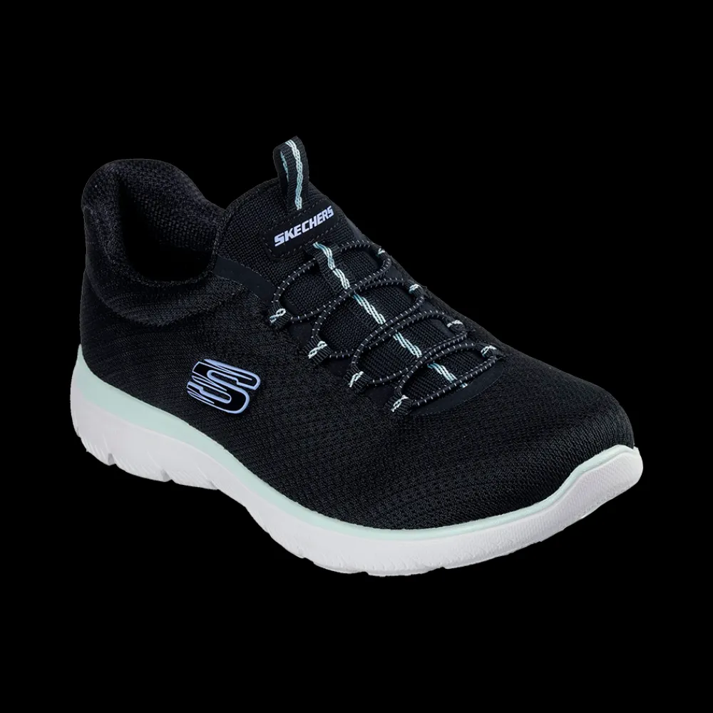 New Skechers W Summit Slip On - Dame Fritidssko Sort