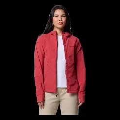 Discount Columbia W Sweet Hood Jacket - Dame Funktionsjakke Rød