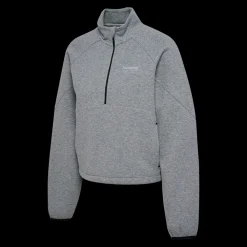 Clearance Hummel W Tech Boxy HZ Good - Dame Sweatshirt Grå