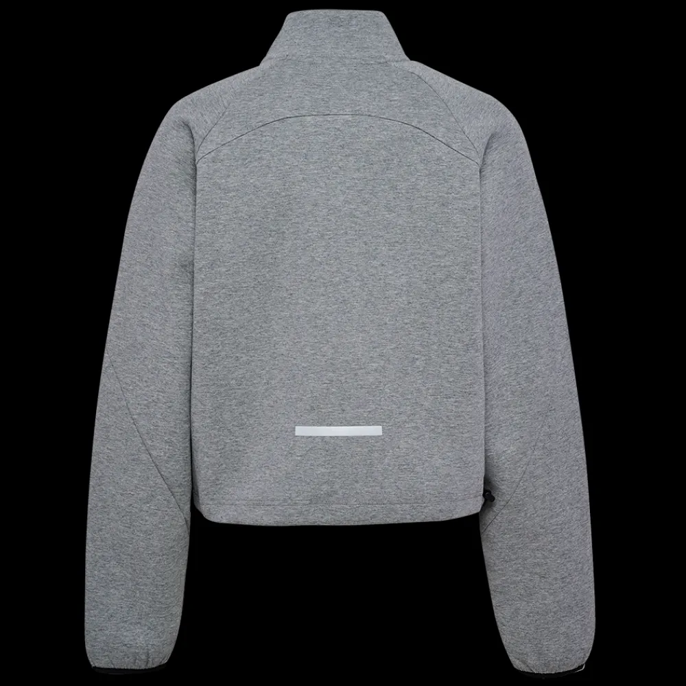 Clearance Hummel W Tech Boxy HZ Good - Dame Sweatshirt Grå