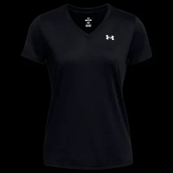 Sale Under Armour W Tech SSV Solid - Dame Trænings T-Shirt Sort