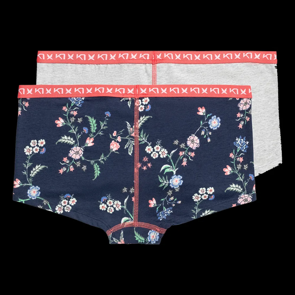 Hot Kari Traa W Tina Hipster 2-Pack - Dame Underbukser Blå