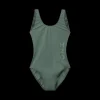 Outlet H2O W Tornø Swimsuit - Dame Badedragt Grøn