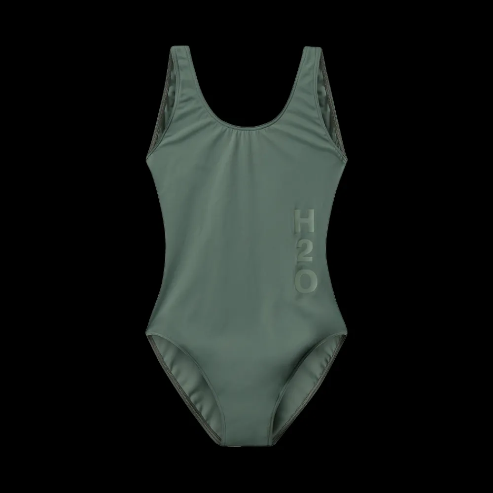 Outlet H2O W Tornø Swimsuit - Dame Badedragt Grøn