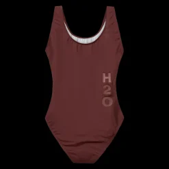 New H2O W Tornø Swimsuit - Dame Badedragt Bordeaux