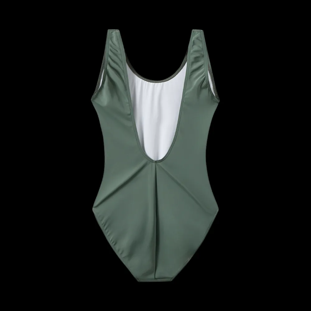 Outlet H2O W Tornø Swimsuit - Dame Badedragt Grøn