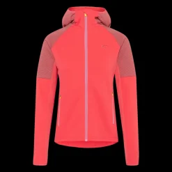 Fashion Kari Traa W Tove Midlayer - Dame Fritidsjakke Rød