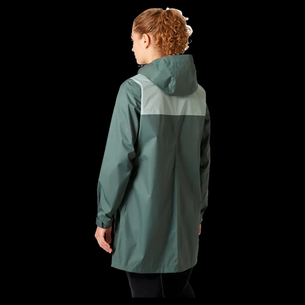 Discount Helly Hansen W Vancouver Rain Coat - Dame Funktionsjakke Army