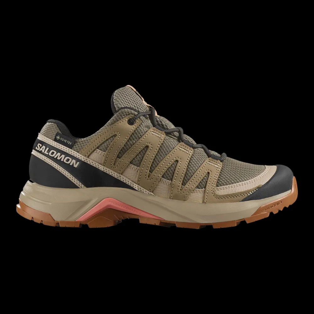 Fashion Salomon W X-Adventure Reckon Gore-Tex - Dame Outdoor Sko Sand