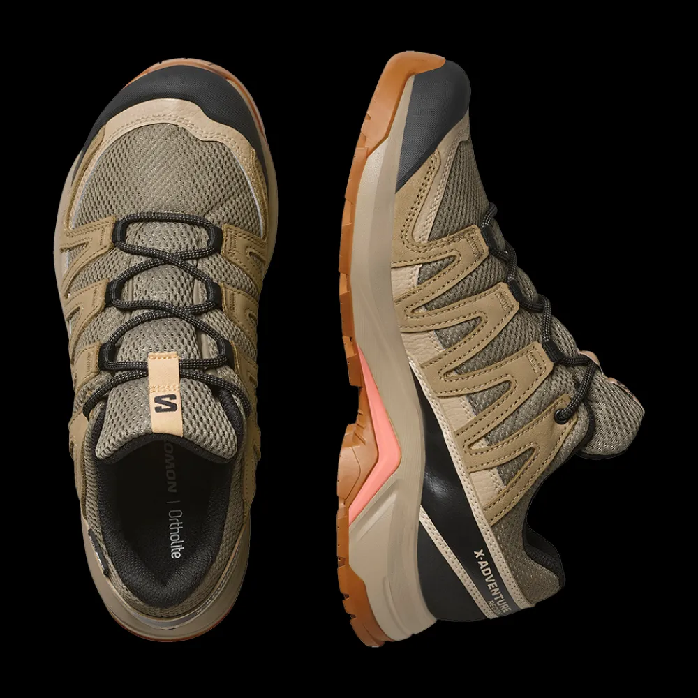 Fashion Salomon W X-Adventure Reckon Gore-Tex - Dame Outdoor Sko Sand