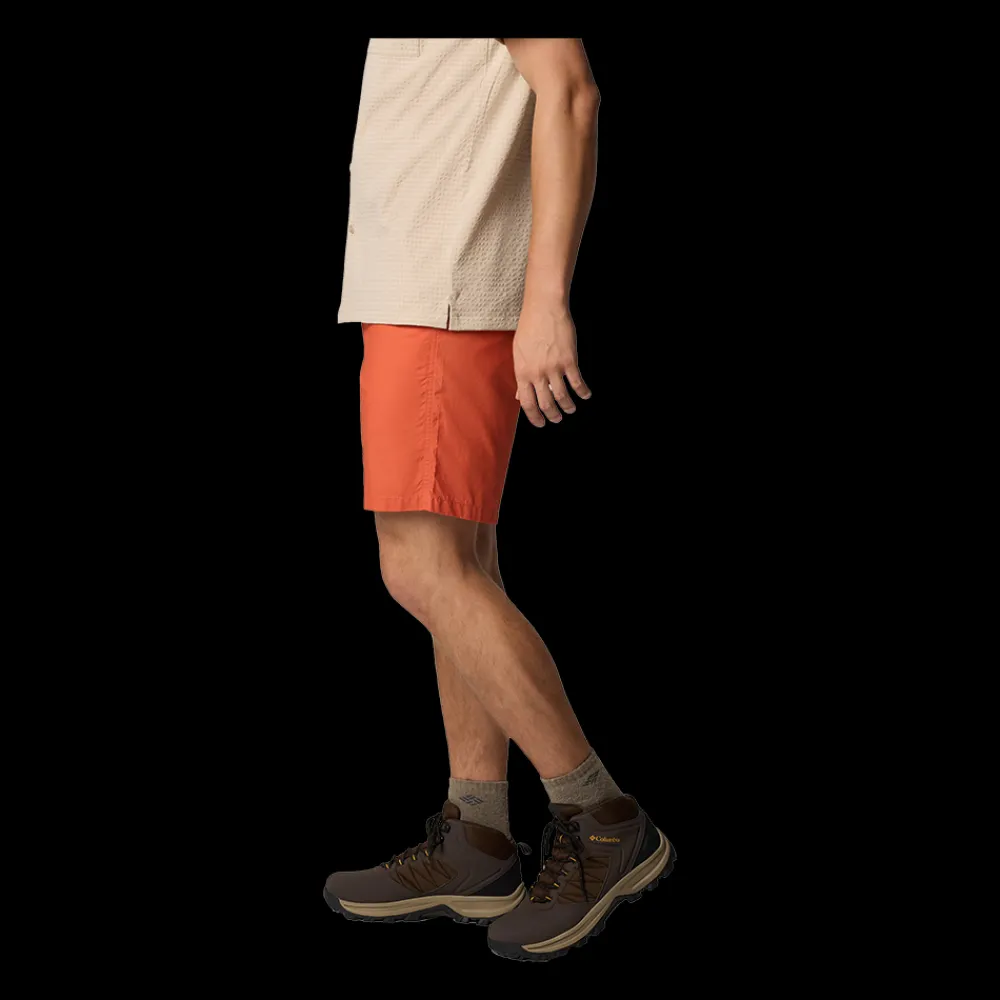 Fashion Columbia Washed Out Poplin Shorts - Herre Shorts Rød