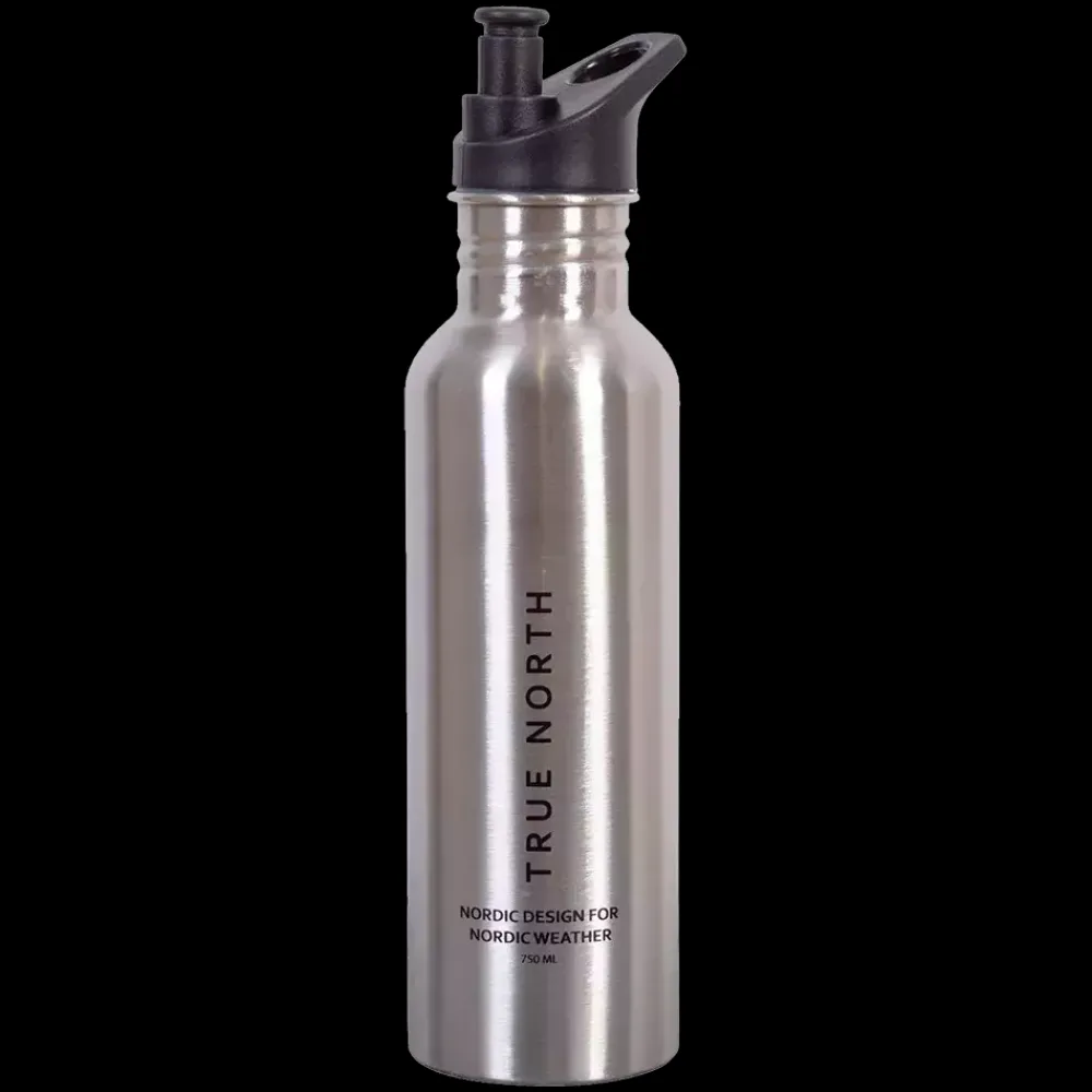 Discount True North Water Bottle 750ml - Vandflaske Grå