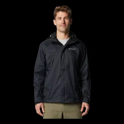 Hot Columbia Watertight Jacket - Herre Funktionsjakke Sort