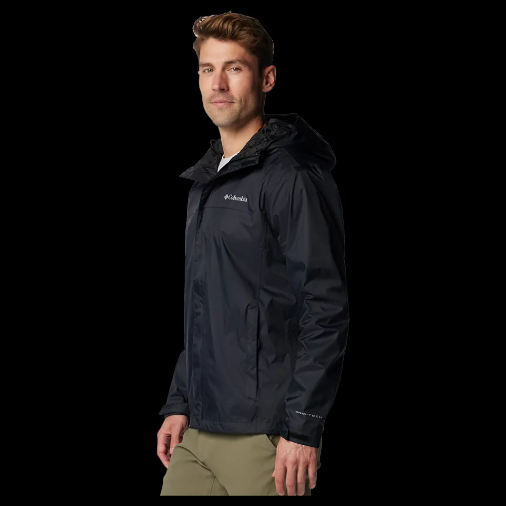 Hot Columbia Watertight Jacket - Herre Funktionsjakke Sort