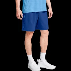 Clearance Under Armour Woven Wordmark Shorts - Herre Shorts Blå