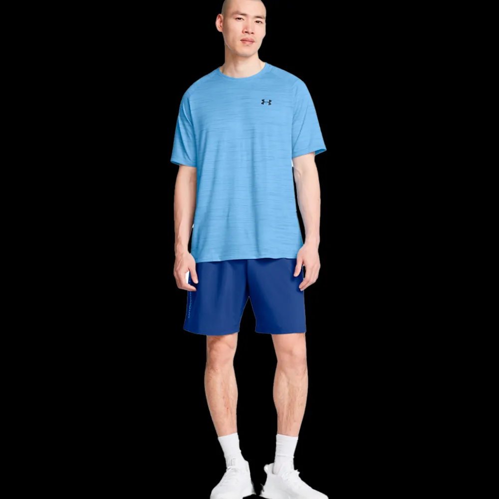 Clearance Under Armour Woven Wordmark Shorts - Herre Shorts Blå