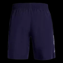 Online Under Armour Woven Wordmark Shorts - Herre Shorts Blå