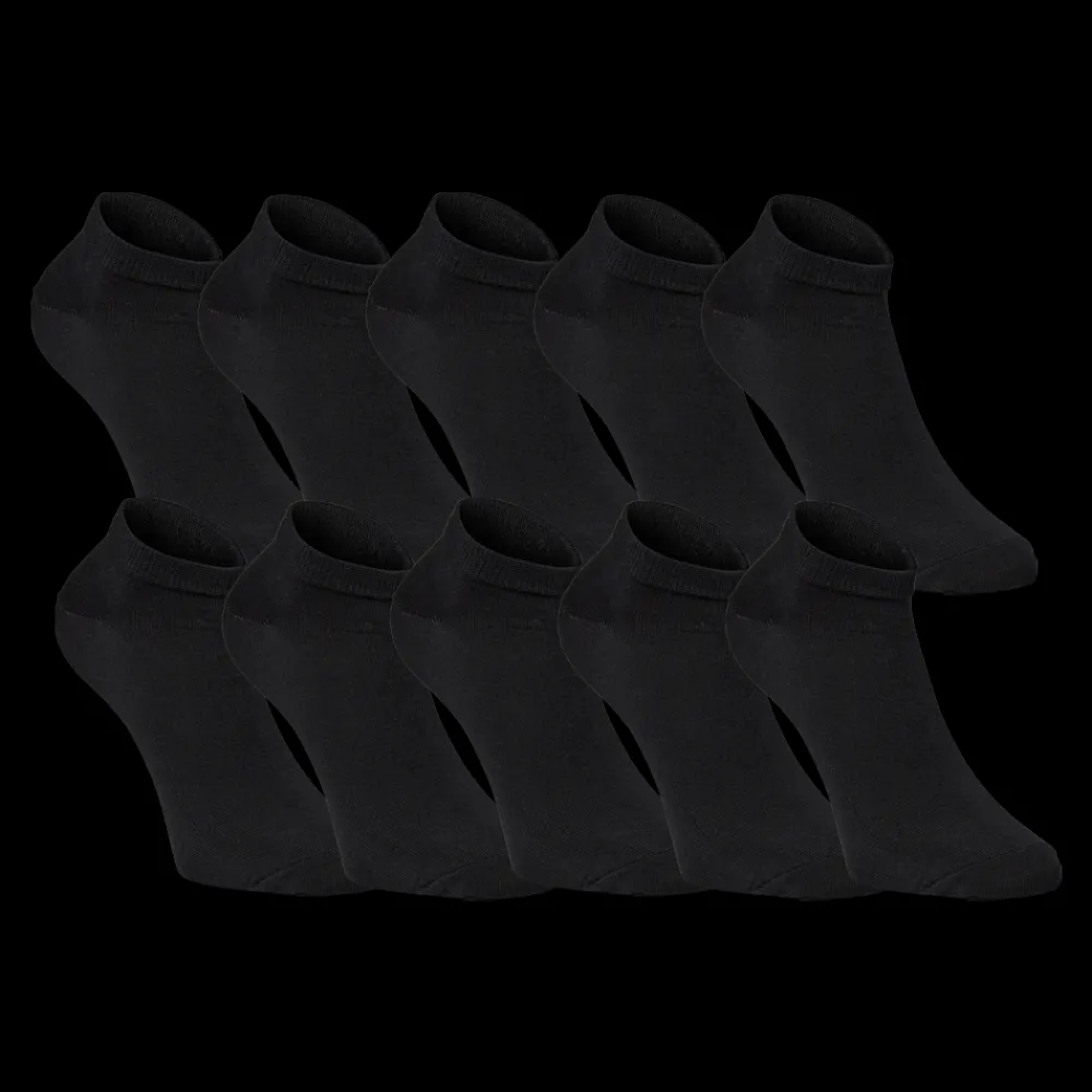 Discount X-Trail Ankle 10 Pack - Strømper Sort