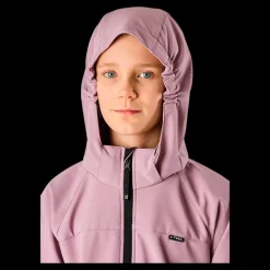 Best NY FORM X-TRAIL Colorado Softshell Jacket Jr - Børne Softshell Jakke Lilla