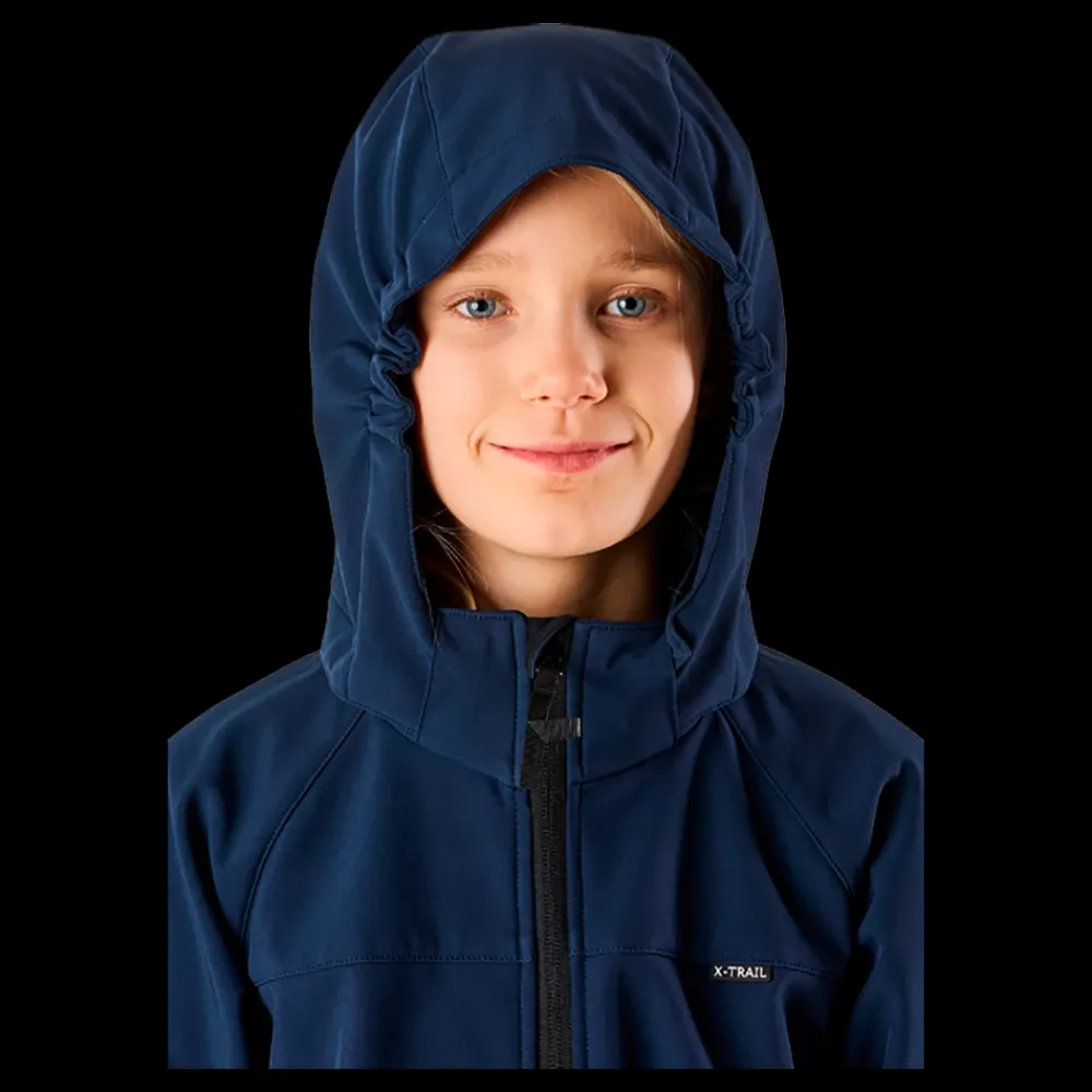 Best X-Trail Colorado Softshell Jacket Jr - Børne Softshell Jakke Blå