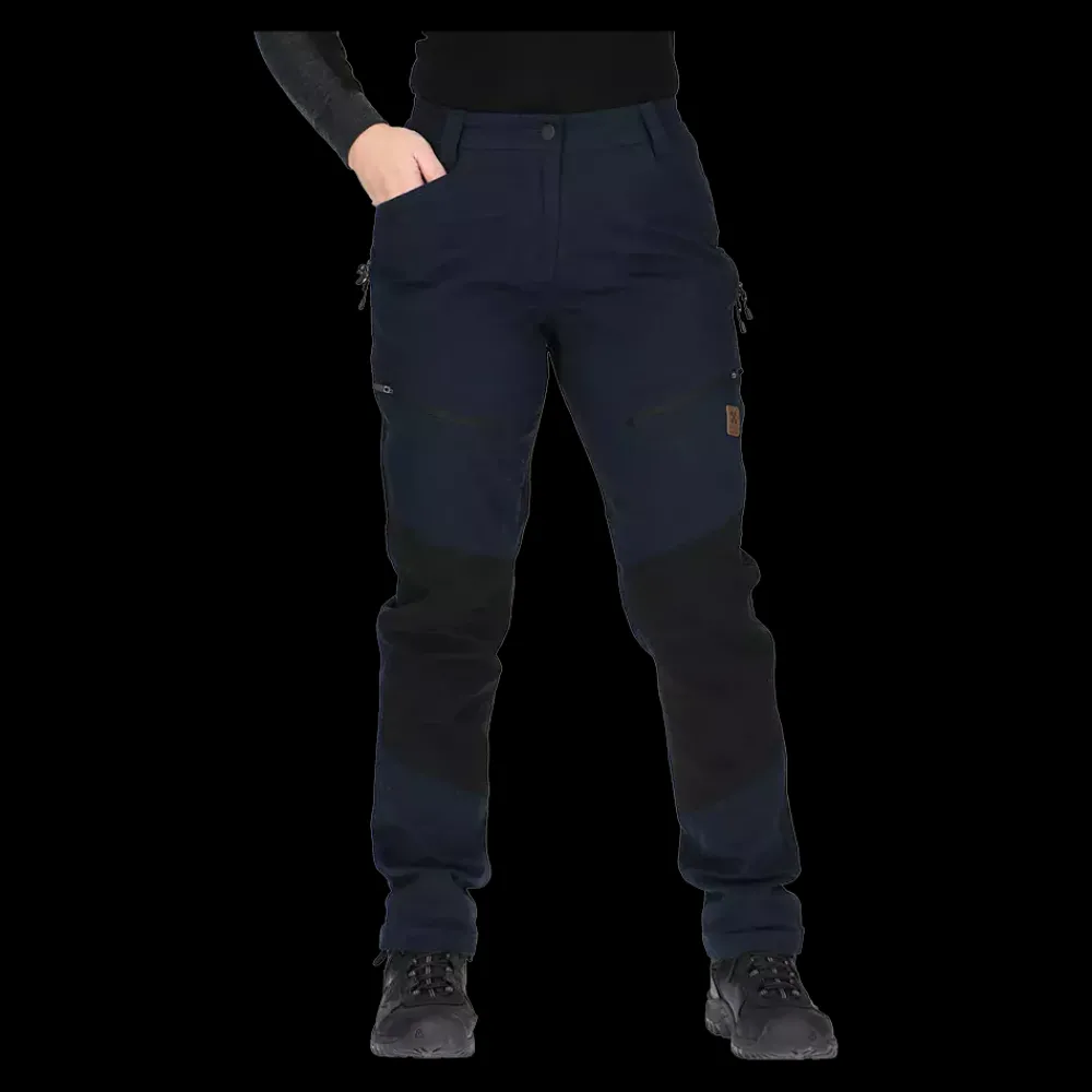Discount X-Trail Outdoor Pants W - Dame Outdoor Bukser Sort