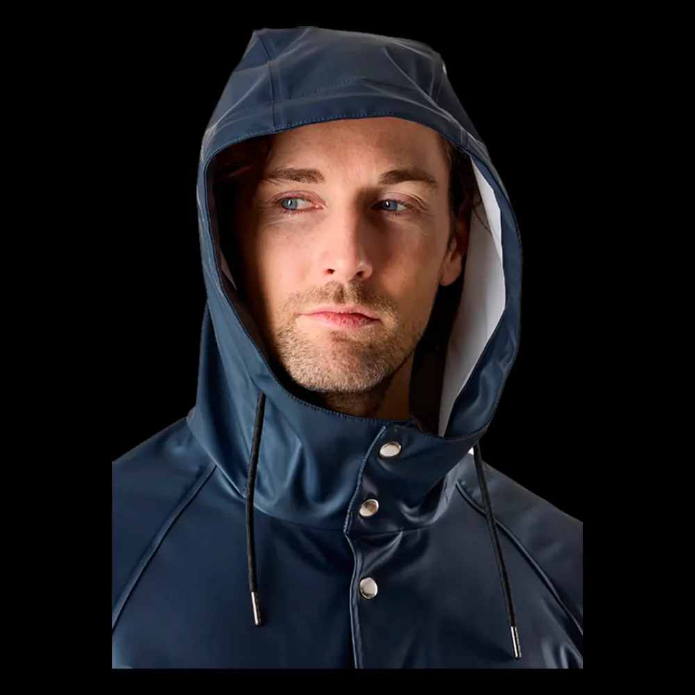 Online X-Trail Rain Coat, Sr - Herre Regnjakke Blå
