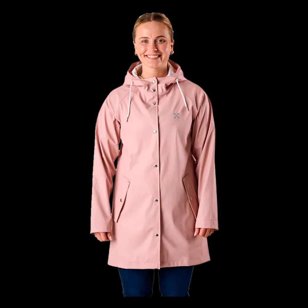 Hot X-Trail Rain Coat, W - Dame Regnjakke Lyserød
