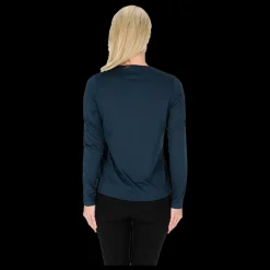 Discount X-Trail Training Tee L/S, W - Dame Trænings T-shirt Blå