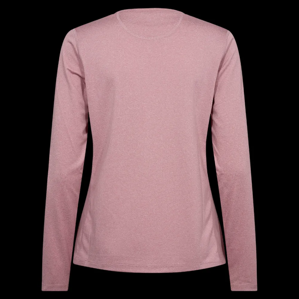 Clearance X-Trail Training Tee L/S, W - Dame Trænings T-shirt Lyserød
