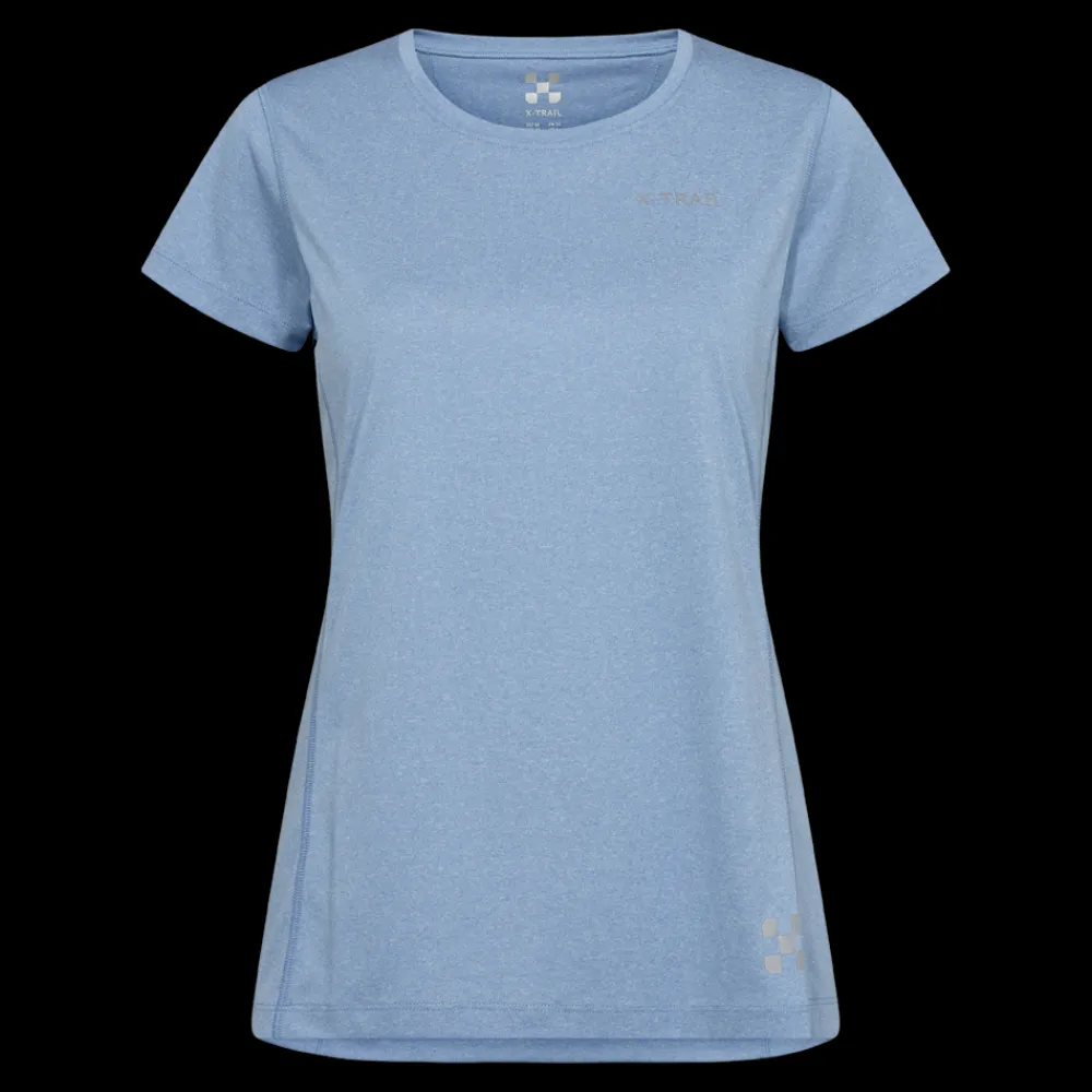 Clearance X-Trail Training Tee, W - Dame Trænings T-shirt Blå