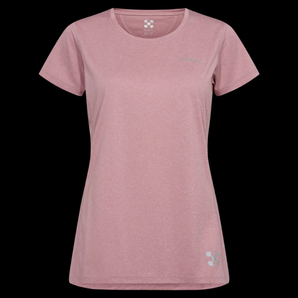 Discount X-Trail Training Tee, W - Dame Trænings T-shirt Lyserød